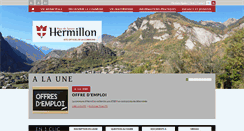 Desktop Screenshot of hermillon.net